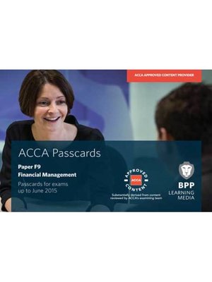 cover image of ACCA F9 Financial Management